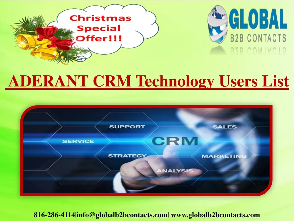 aderant crm technology users list