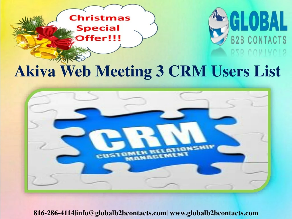 akiva web meeting 3 crm users list