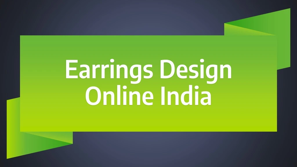 earrings design online india