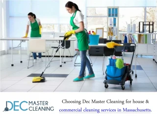 Decmaster Cleaning Company Provides Finest Commercial Cleaning Services - slide 1