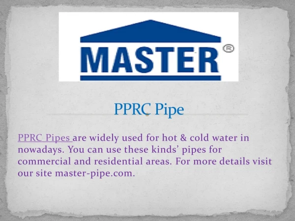 pprc pipe