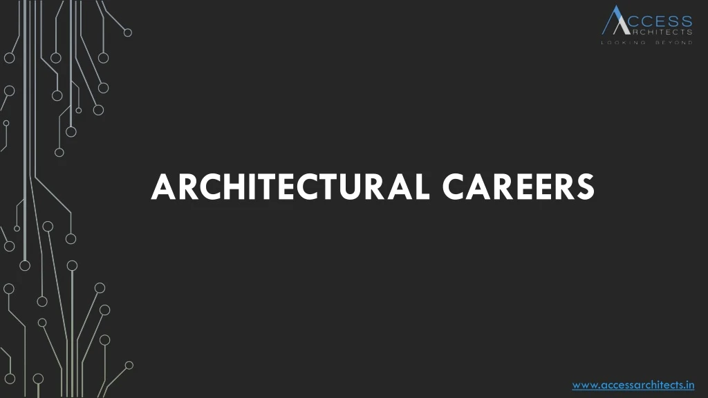 architectural careers