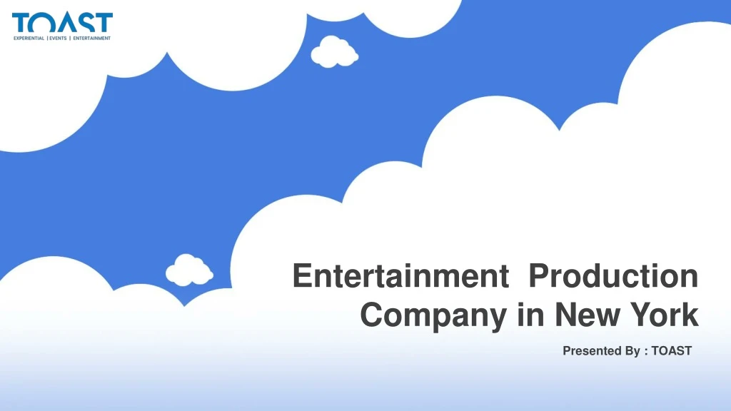 entertainment production company in new york