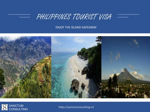 Avail Philippines Tourist visa services at reasonable rate