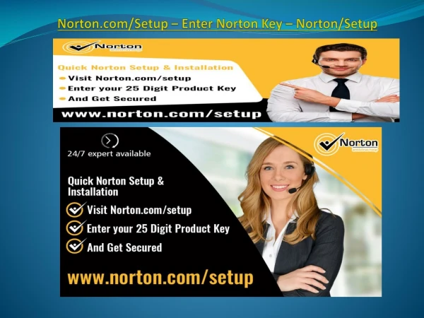 Norton.com/Setup – Enter Norton Key – Norton/Setup