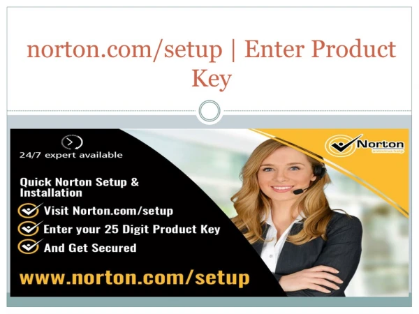 norton com setup enter product key