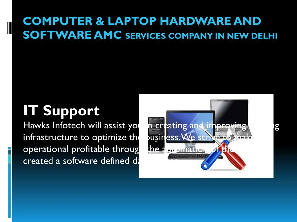 computer laptop hardware and software amc services company in new delhi
