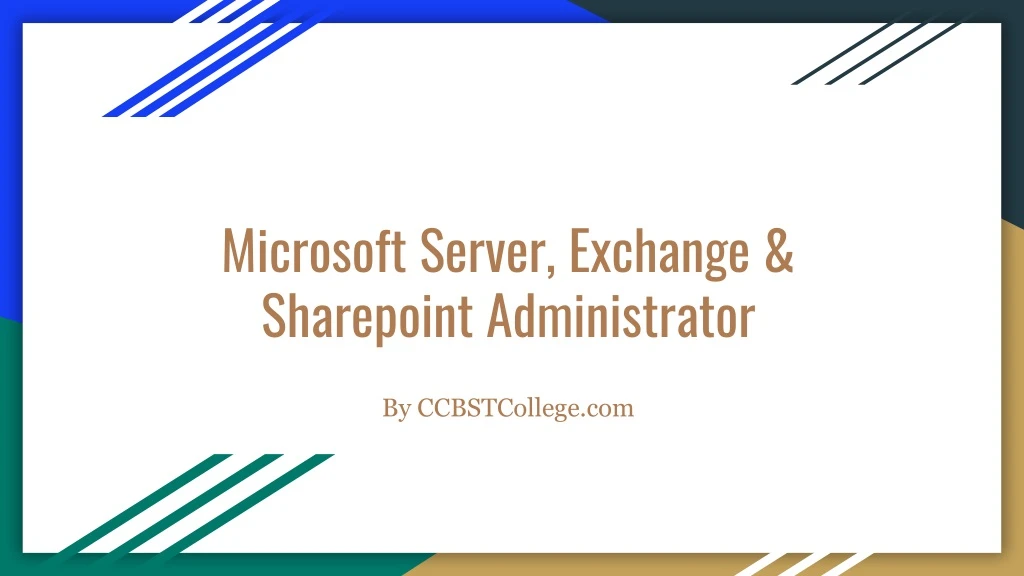 microsoft server exchange sharepoint administrator
