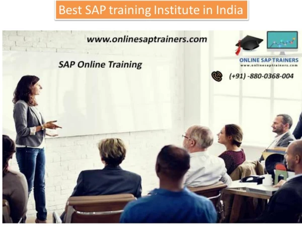 Online SAP Training Courses