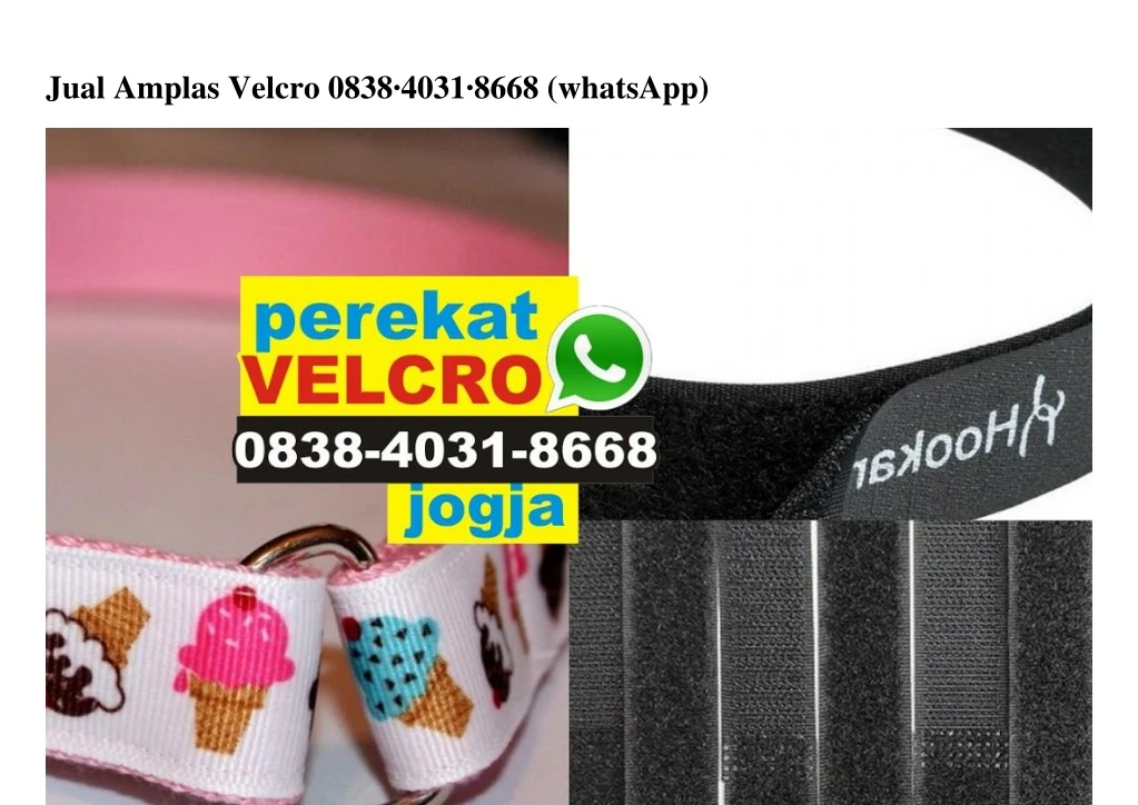 jual amplas velcro 0838 4031 8668 whatsapp