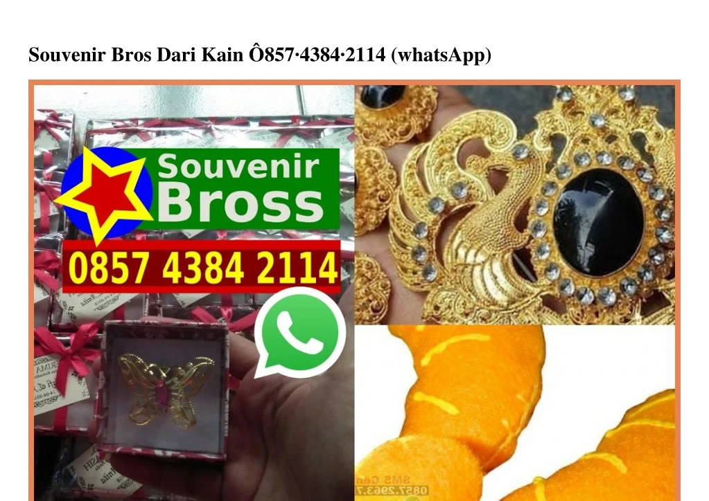 souvenir bros dari kain 857 4384 2114 whatsapp