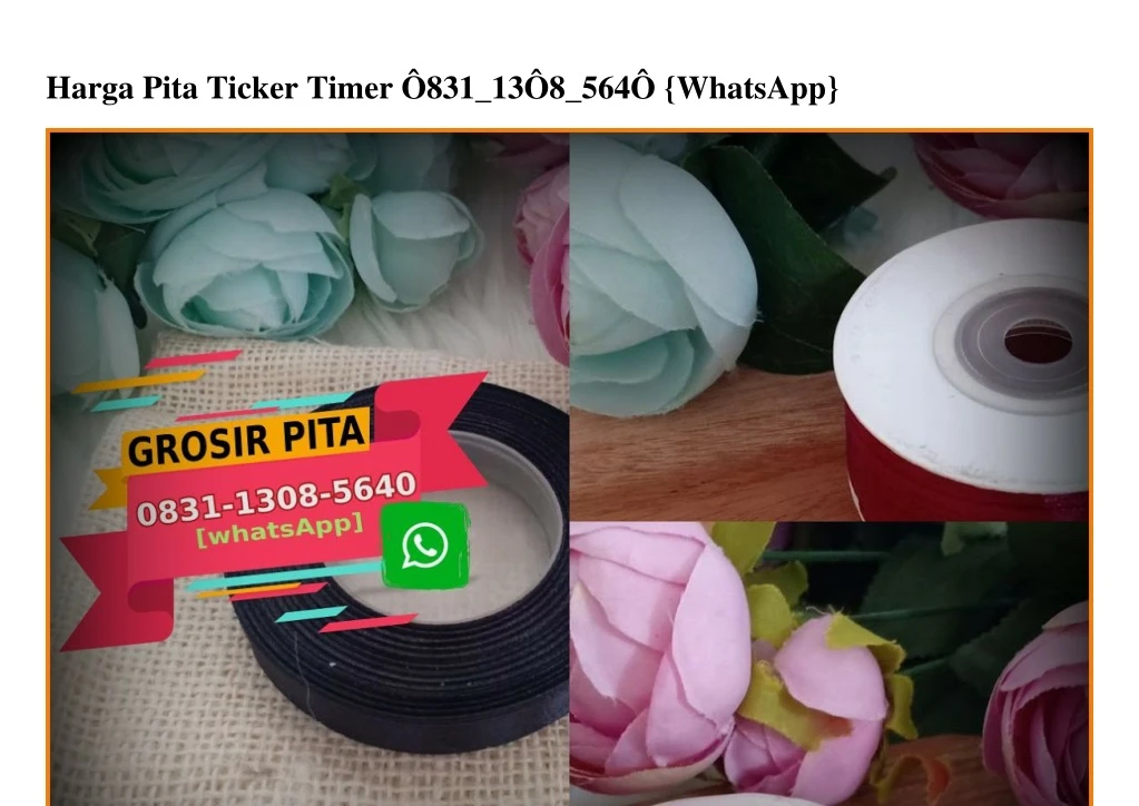 harga pita ticker timer 831 13 8 564 whatsapp