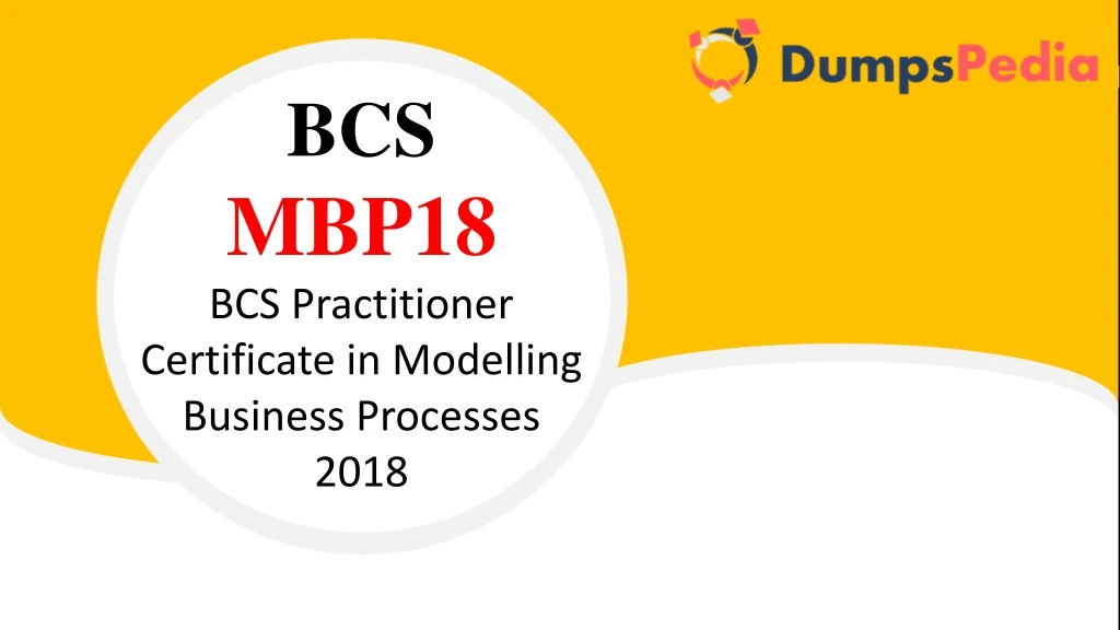 bcs mbp18 bcs practitioner certificate