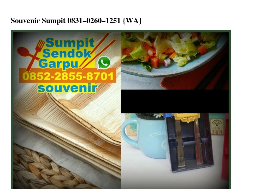 souvenir sumpit 0831 0260 1251 wa