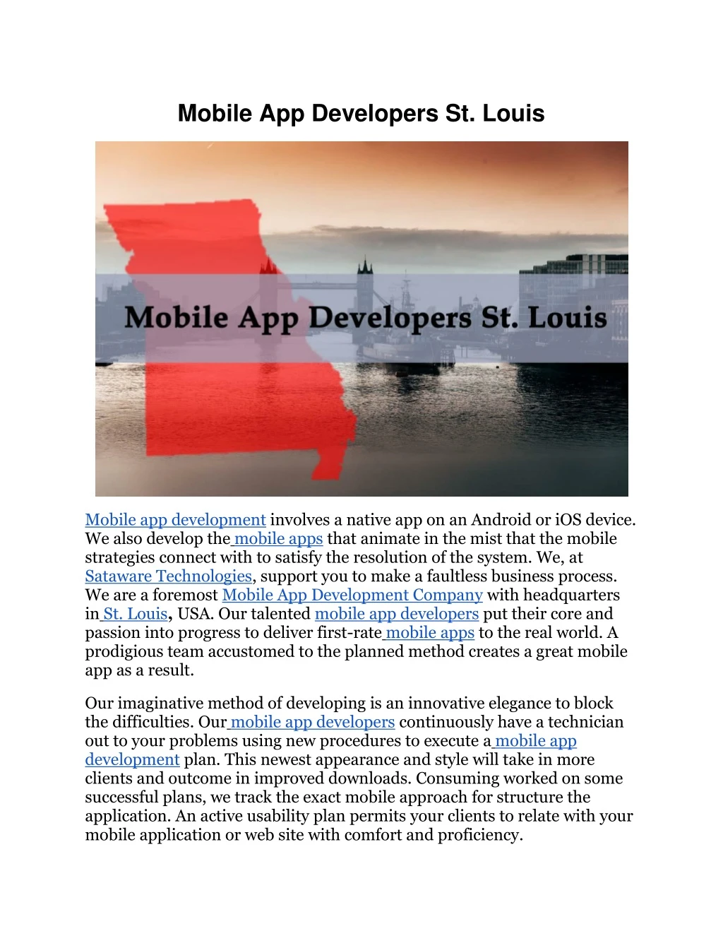 mobile app developers st louis