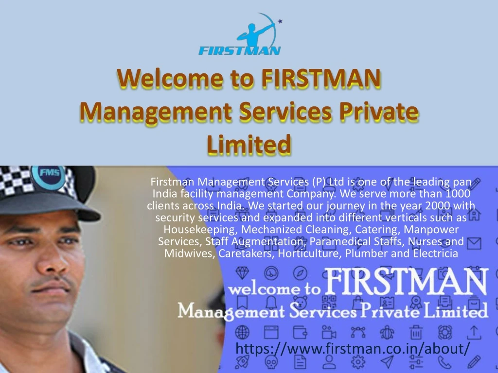 welcome to firstman management services private limited