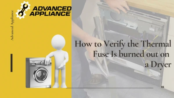 How to Verify the Thermal Fuse Is burned out on a Dryer