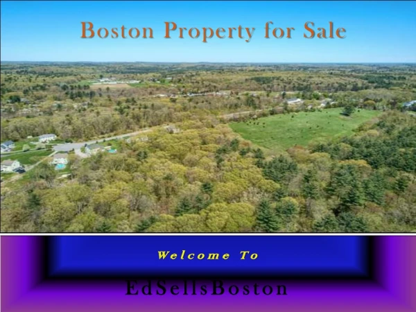 Boston Property for Sale