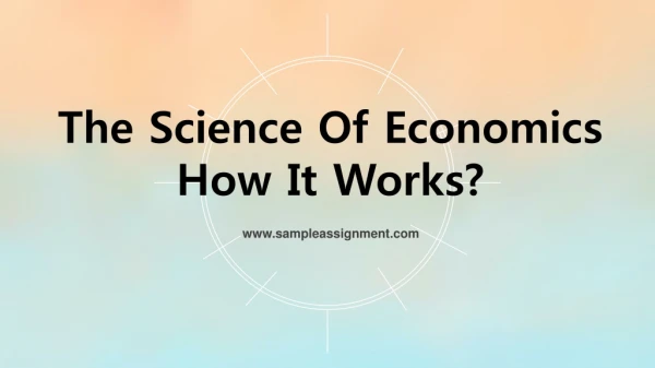Economics Basics: Demand & Supply - Sample Assignment