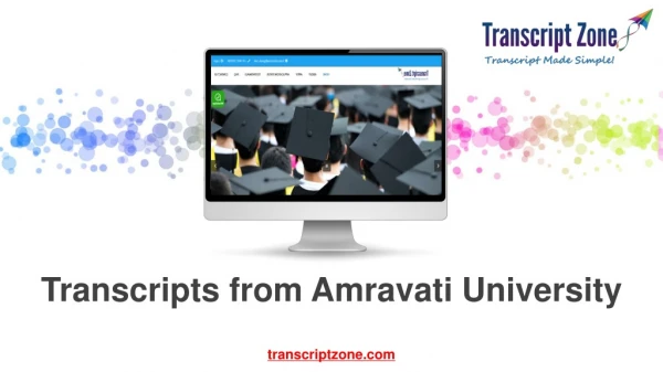 Transcripts from Amravati University