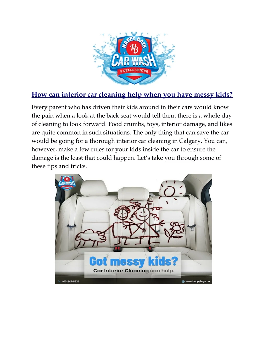 how can interior car cleaning help when you have