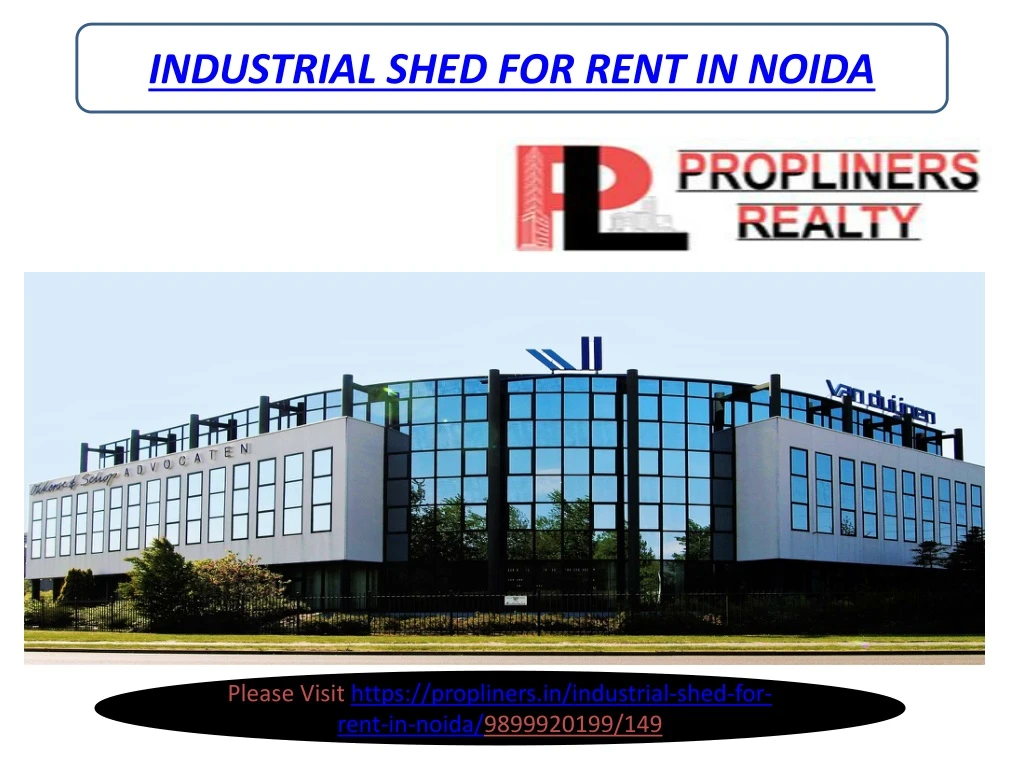 industrial shed for rent in noida