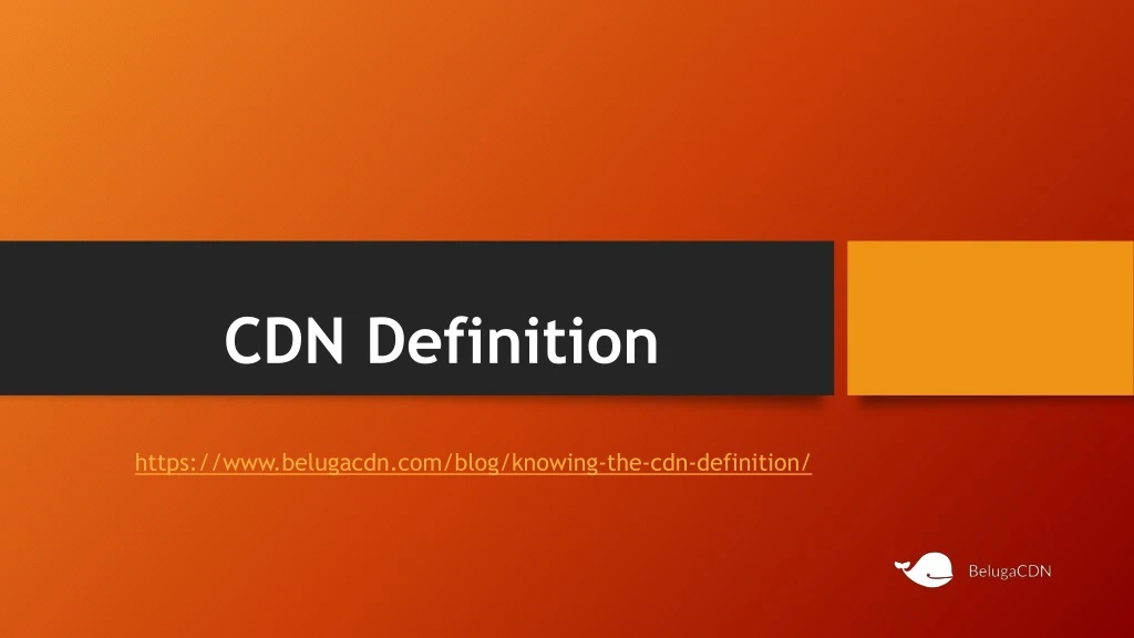 cdn definition