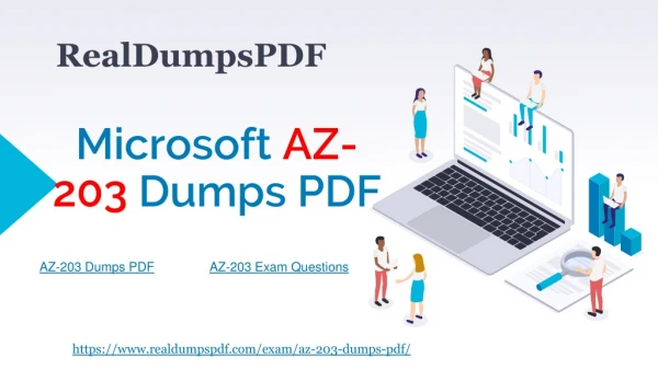 AZ-203 Exam Dumps Get You Results With Microsoft AZ-203 PDF