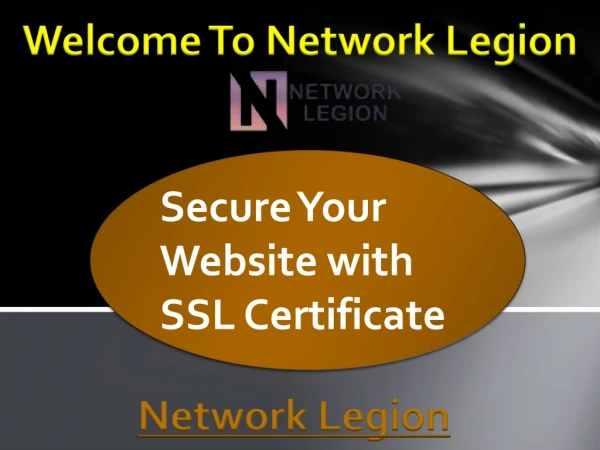 welcome to network legion