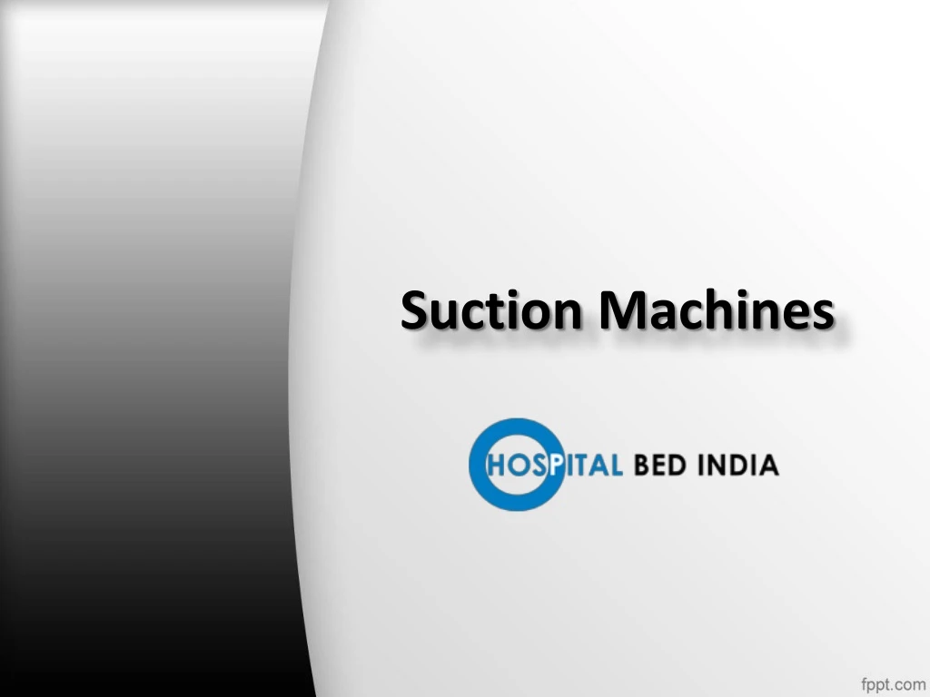 suction machines