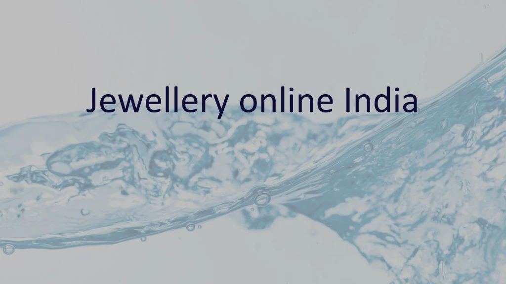 jewellery online india