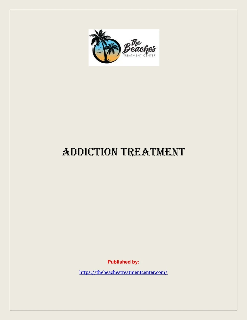 addiction treatment