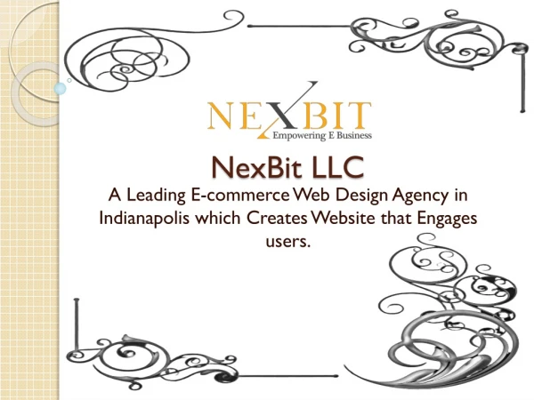 Perfect and Productive E-commerce Web Design Company in Indianapolis | NexBit