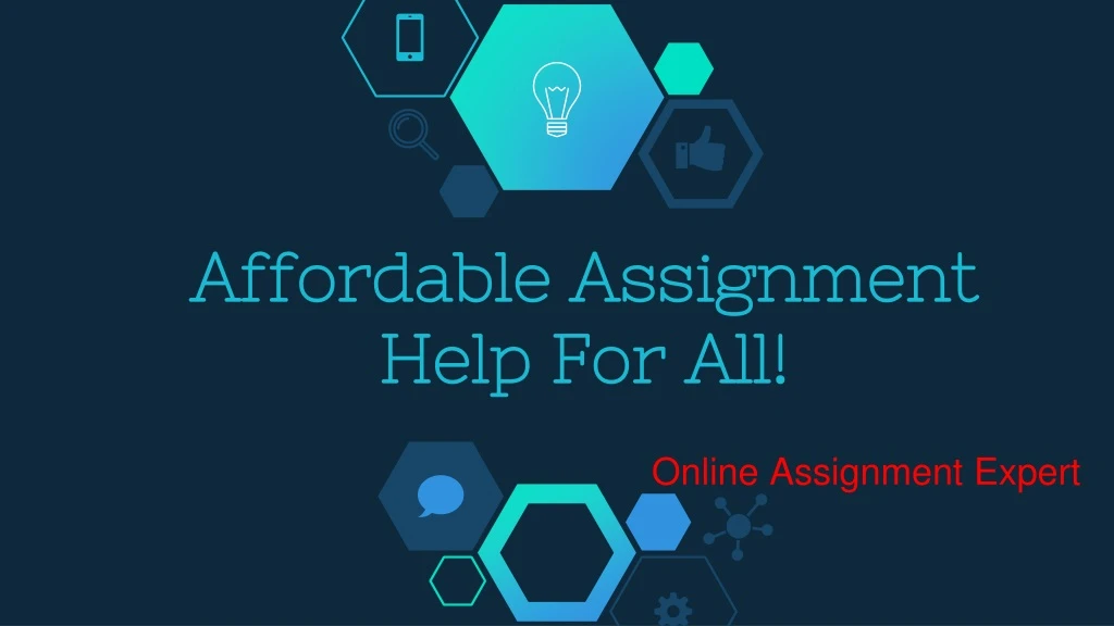 affordable assignment help for all