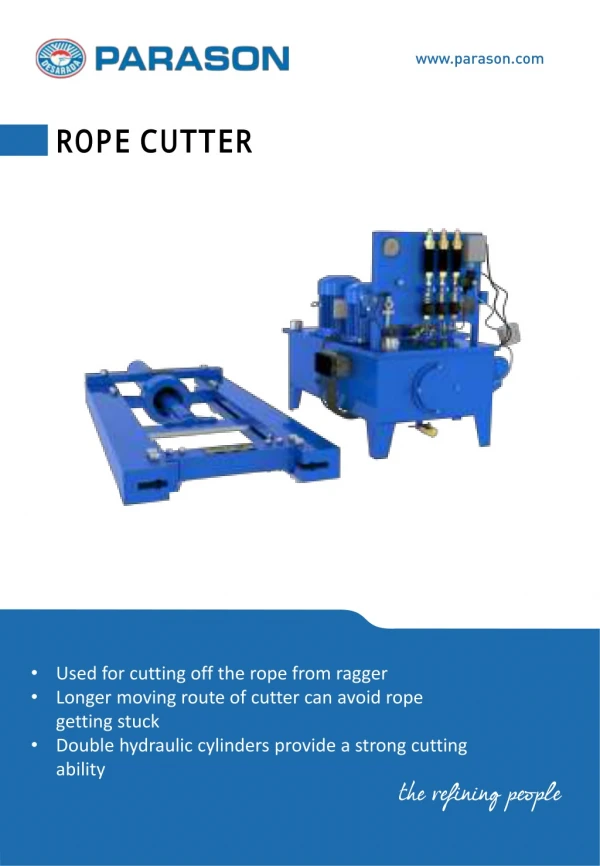 Buy Rope Cutter For Pulp And Paper Machine At Best Price