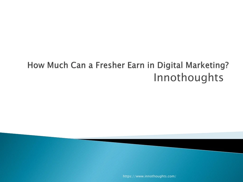how much can a fresher earn in digital marketing