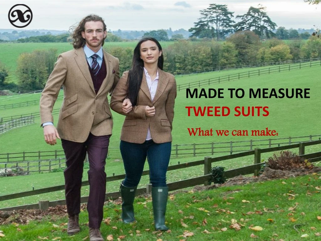 made to measure tweed suits