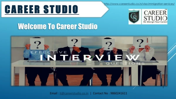 Interview grooming in Pune | Welcome to Career Studio