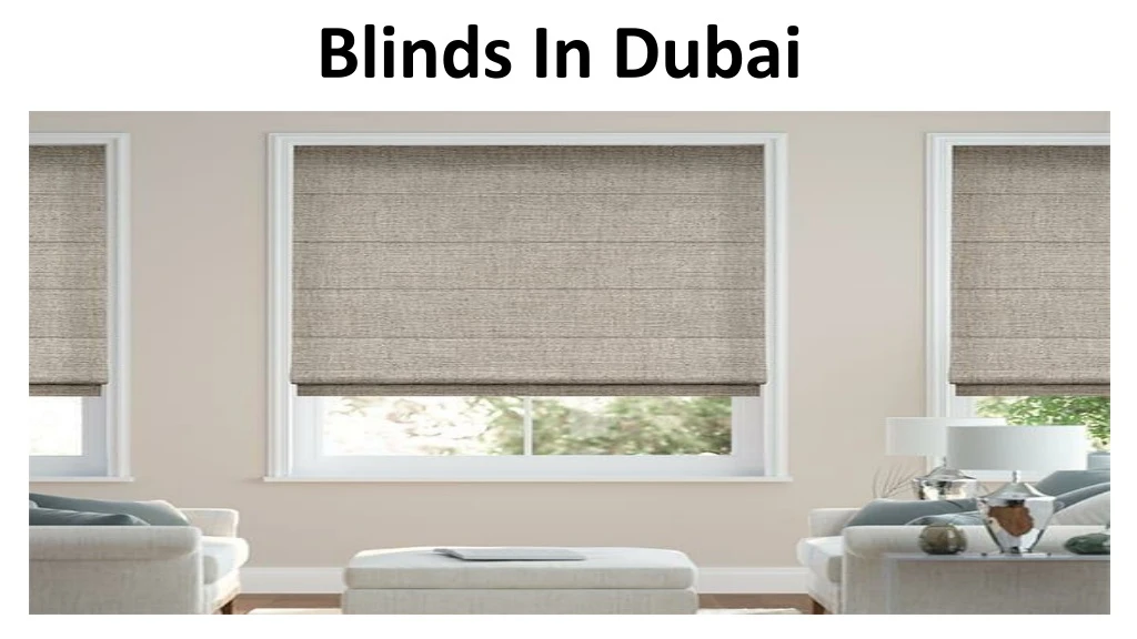 blinds in dubai