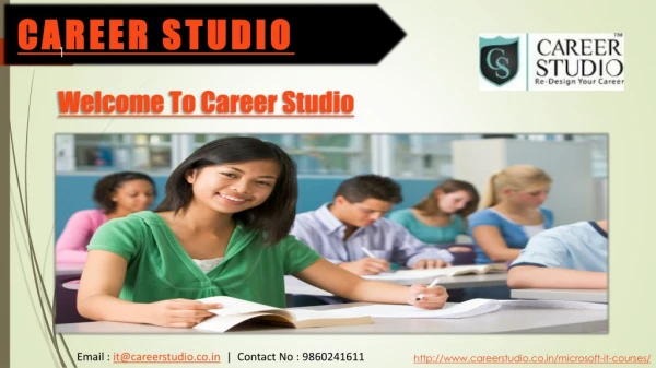 MCSE MCSA Training center in Pune | Welcome to Career Studio