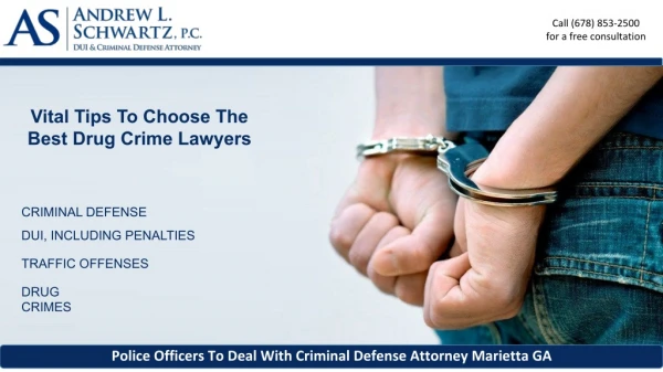 Important Tips To Find The Best Drug Crime Lawyers