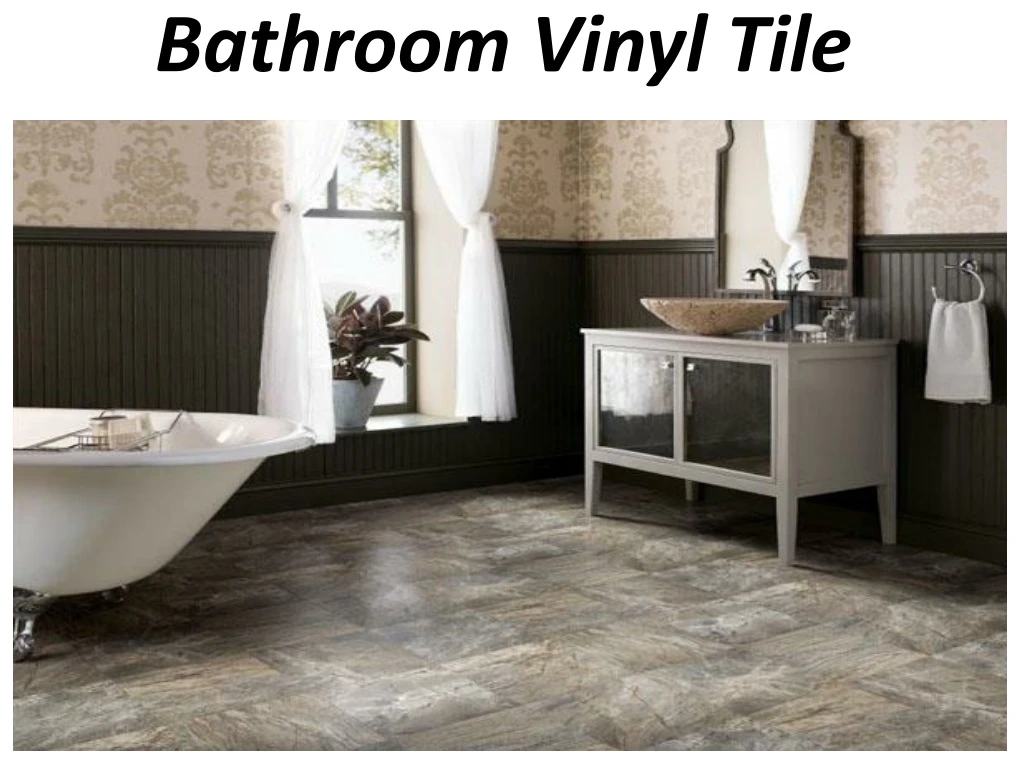 bathroom vinyl tile