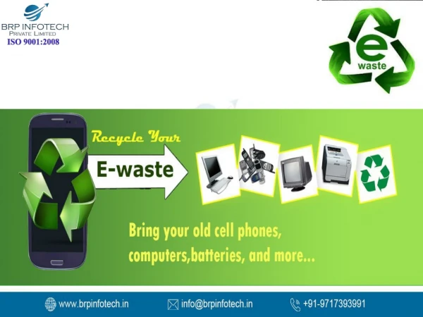 E-Waste Recycling in Bagalore