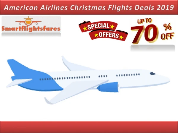 American Airlines Christmas Flights Deals 2019