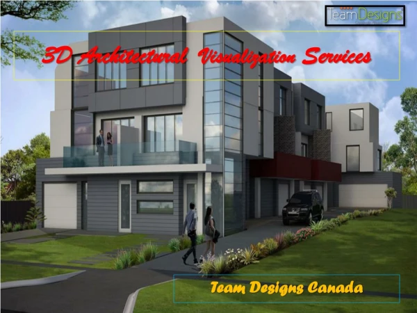3D Architectural Visualization Services - Team Designs Canada