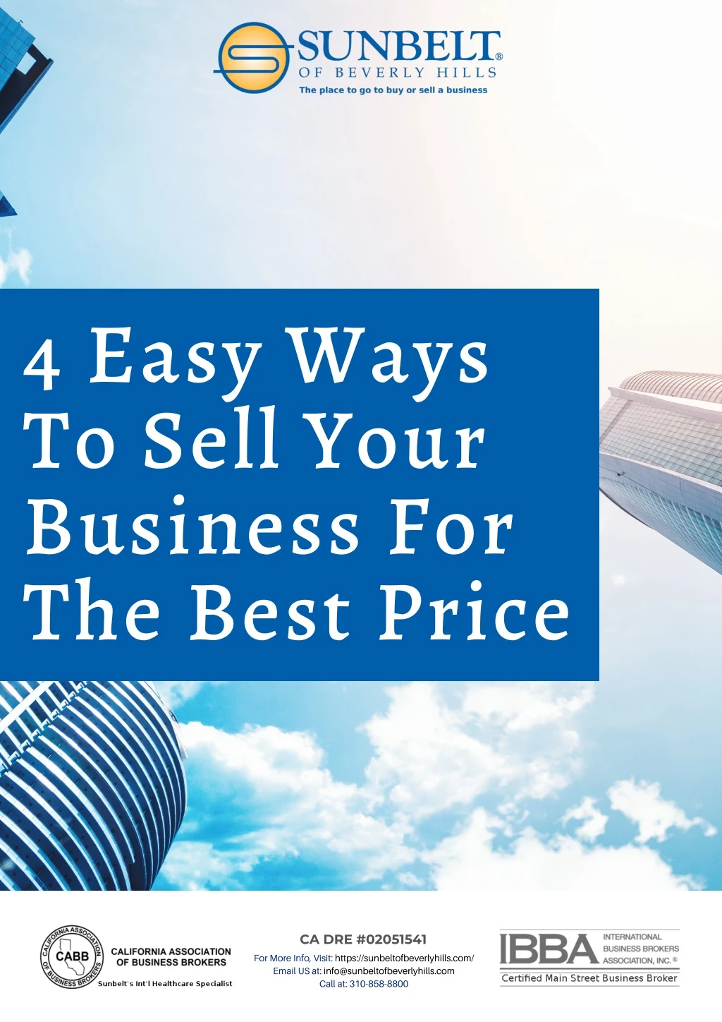 4 easy ways to sell your business for the best