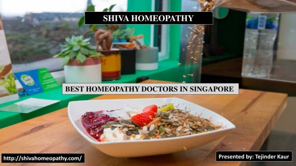 Best Homeopathic Doctor in Singapore