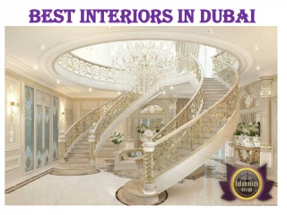 Best Interiors In Dubai