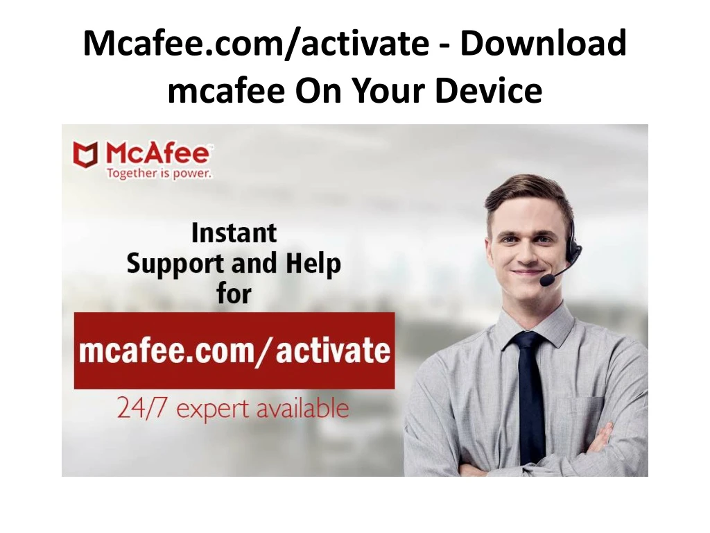 mcafee com activate download mcafee on your device
