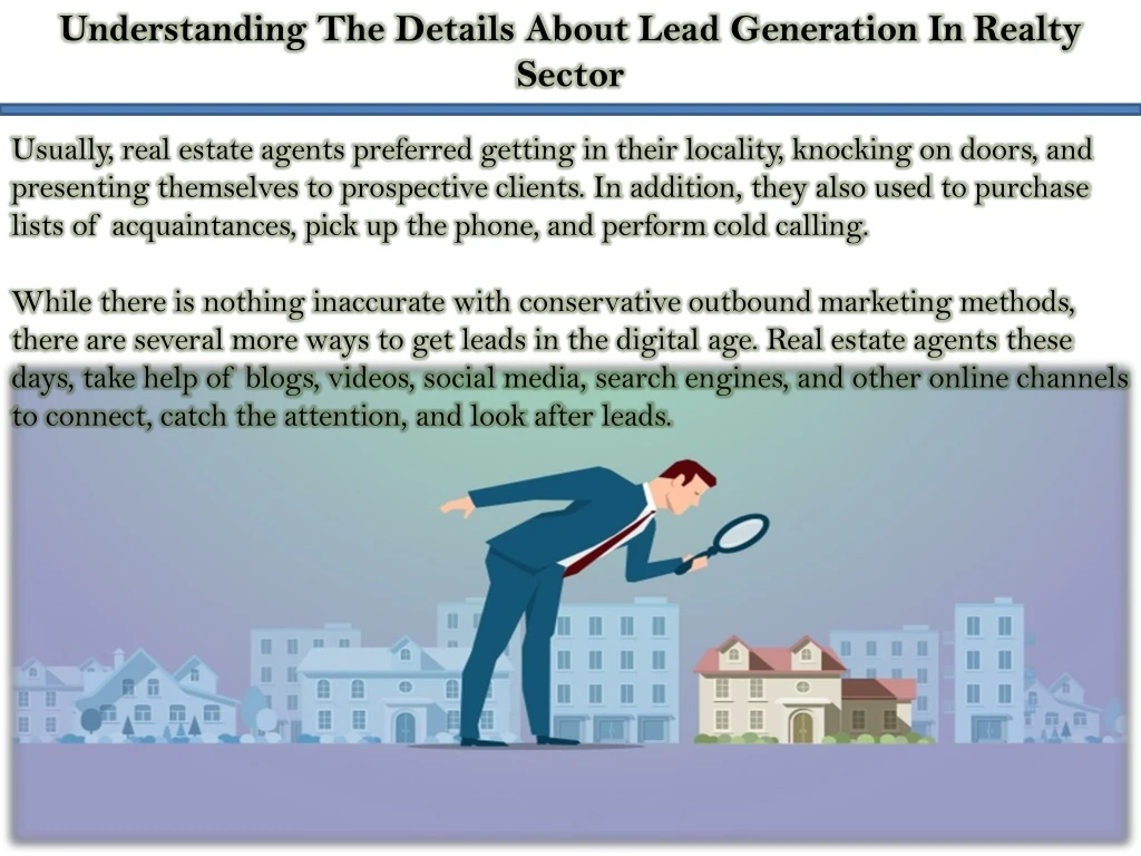 understanding the details about lead generation